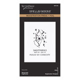 Block Print Sagittarius Registration Press + Foil Plate