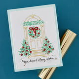 Festive Evergreens Registration Press + Foil Plate & Die Set