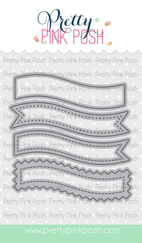 Banner Greetings 3 Die Set