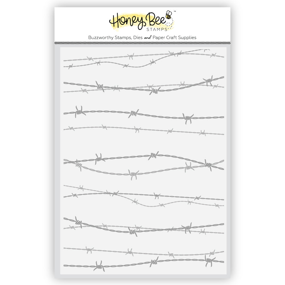 Barbed Wire - 3D Embossing Folder