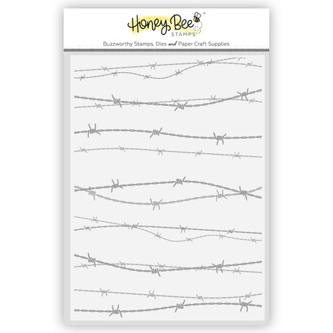 Barbed Wire - 3D Embossing Folder