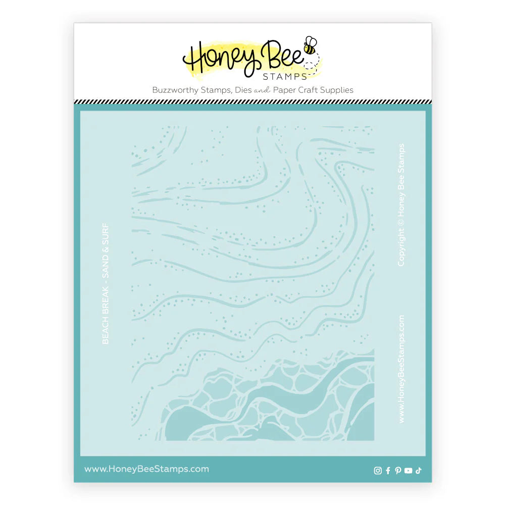 Beach Break Coordinating Stencil (Set Of 2)