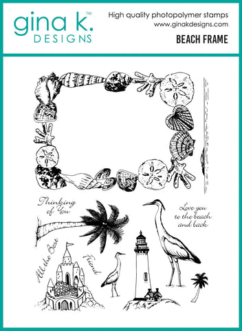 Beach Frame Stamp Set