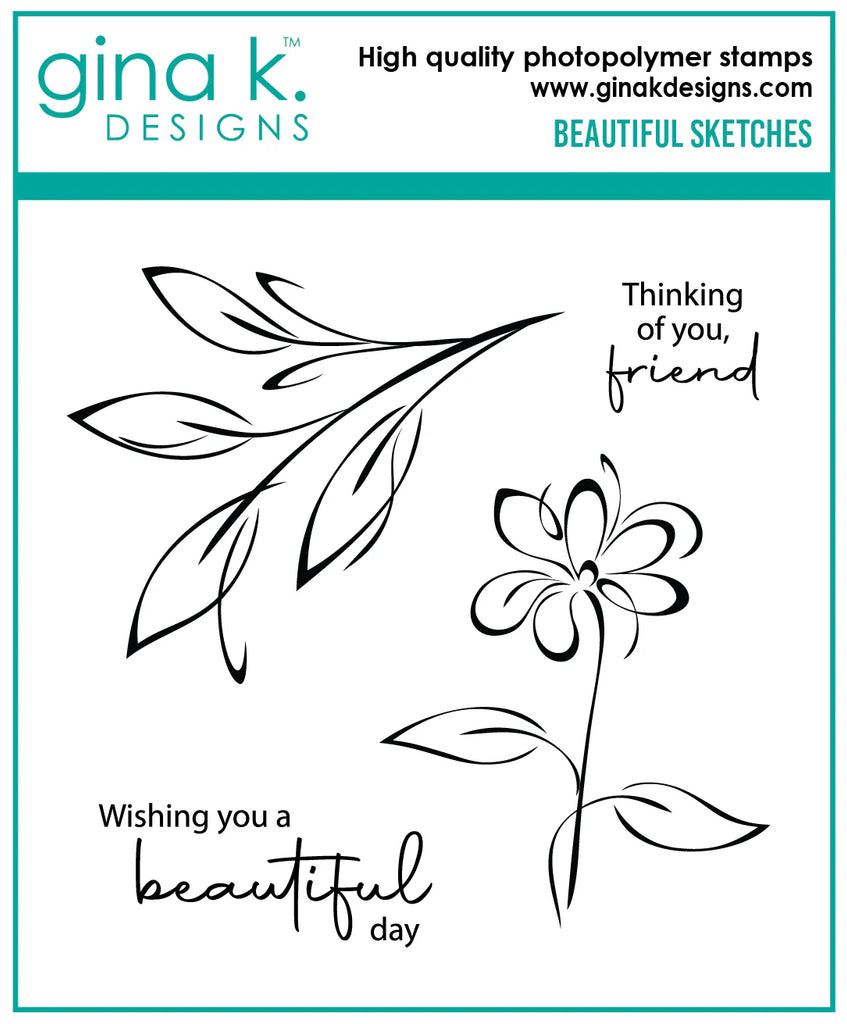 Beautiful Sketches Stamp set