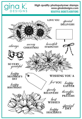 Beautiful Baskets Additions Stamp Set