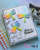 Dizzy Dragonflies Foilables® Panels