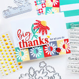 3 Times the Thanks Sentiments Stamp Set