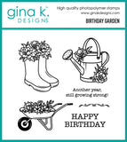 Birthday Garden Stamps Set