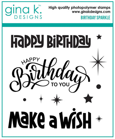 Birthday Sparkle Mini Stamp Set