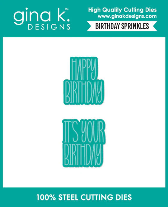 Birthday Sprinkles Die Set