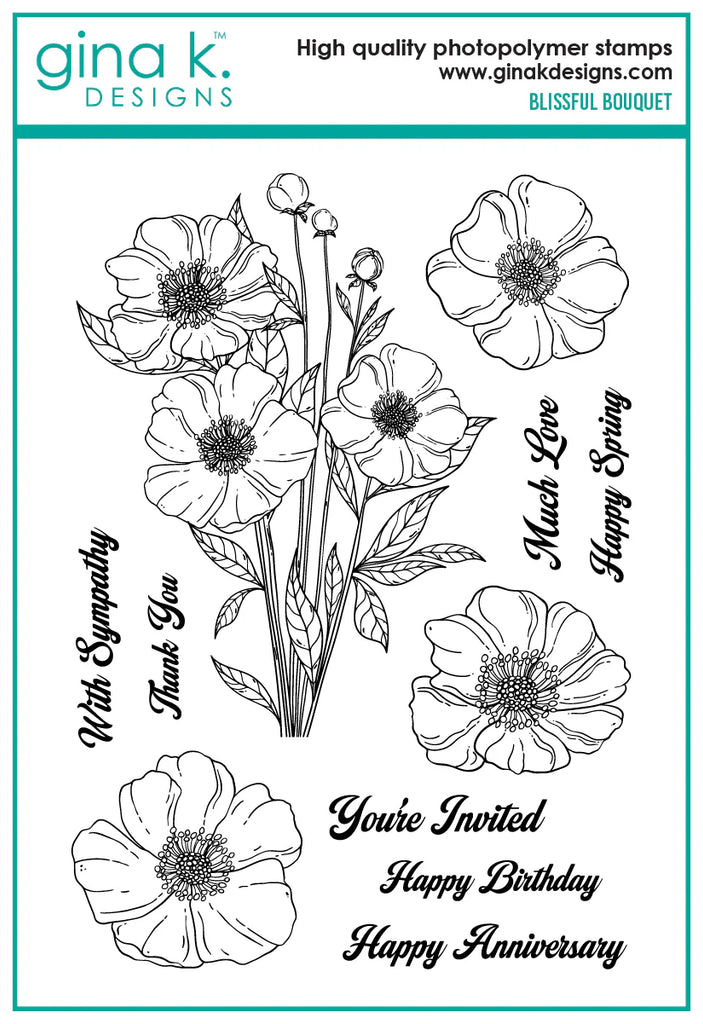 Blissful Bouquet Stamps