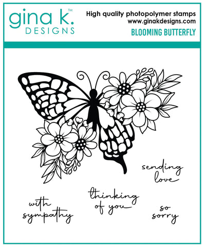 Blooming Butterfly Stamp