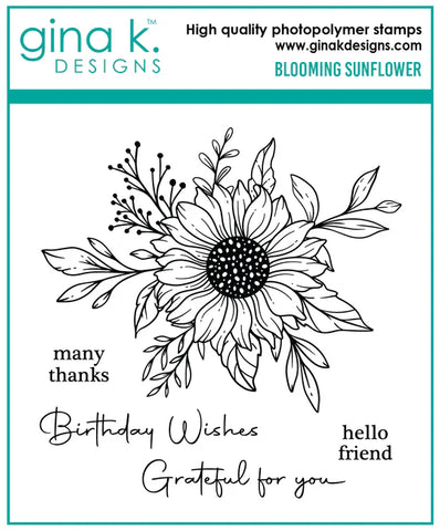 Blooming Sunflower Stamp Set