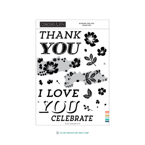 Blooms for You Stamp Set