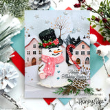 Warm Holiday Wishes 4x4 Stamp Set