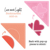 In Stitches:  Bookmarked Love & Light Honey Cuts
