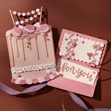 Treat Yourself Gift Card Holder Etched Dies from the Bougie Birthday Collection by Nina Boettcher