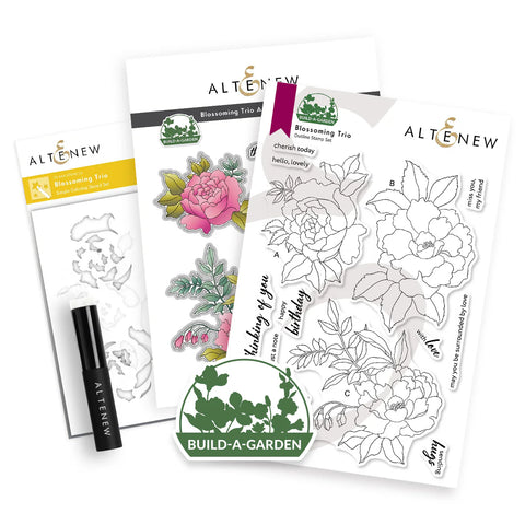 Build-A-Garden: Blossoming Trio & Add-on Die Bundle