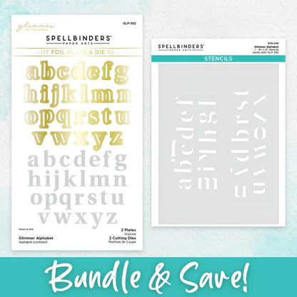 Glimmer Alphabet Bundle from the Sealed for Summer Collection