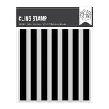 Hero Arts Wide Stripe Bold Print Cling Rubber Stamp