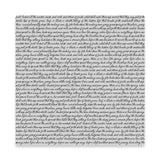 Hero Arts Birdsong Script Cling Stamp