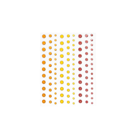 Translucent Sunset Hero Hues Enamel Dots