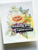 Breezy Bouquet clear stamp and die set