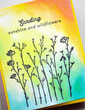 Sunshine And Wildflowers Clear Stamp Set