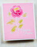 With Sympathy Clear Stamp Set