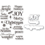 Christmas Wonder Clear Stamp and Die Set
