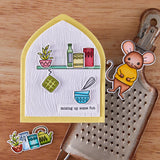 On the Shelf Stamp & Cut