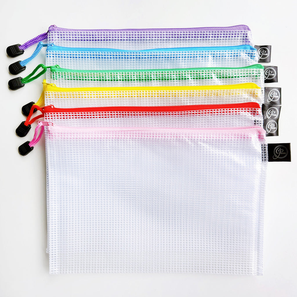 CP Project Pouches - Rainbow Set of 6