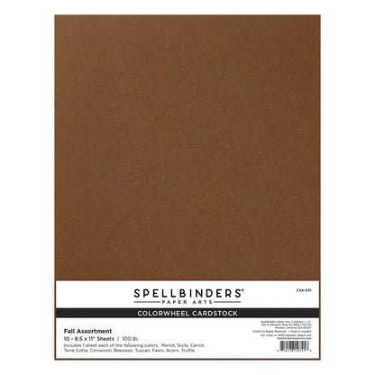 Fall Assortment ColorWheel Cardstock A4 - 10 Sheets