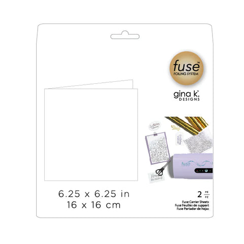 Fuse Foiling System Carrier Sheets 2-Pack