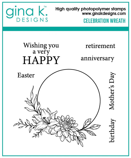 Celebration Wreaths Stamps