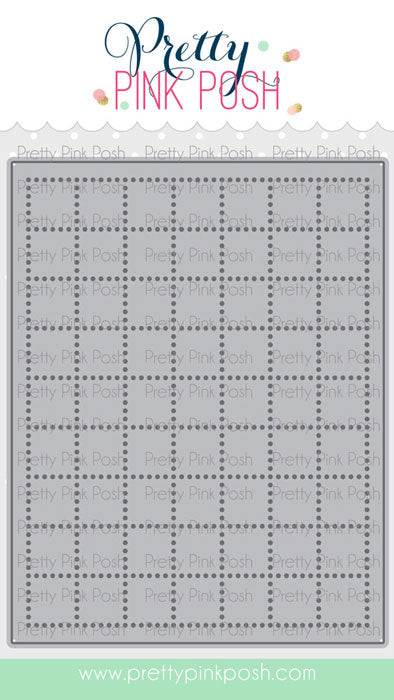 Checkered Pierced Plate Die Set