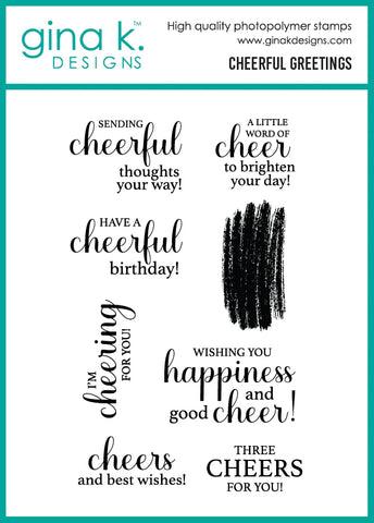 Cheerful Greetings Stamp Set