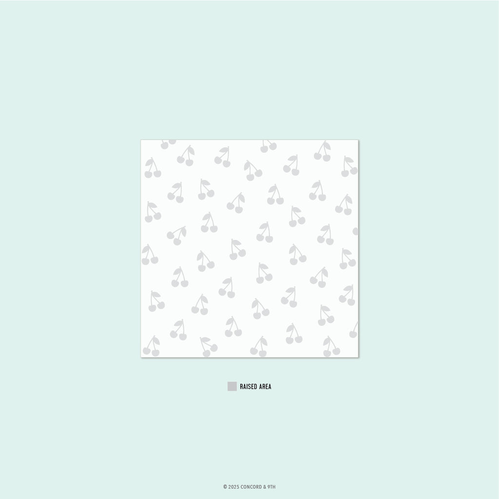 Cherry Nice Embossing Folder (6 x 6)