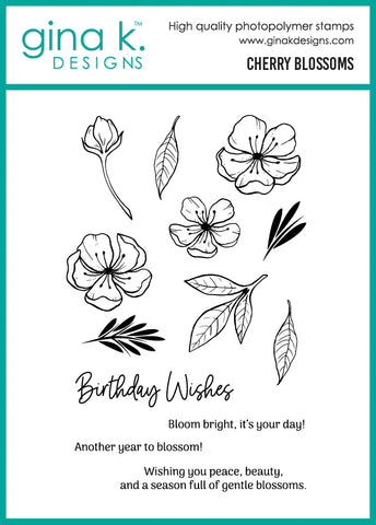 Cherry Blossom Stamp Set