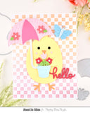 Mini Checker Stencil