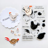 Chicken In Stamp Set