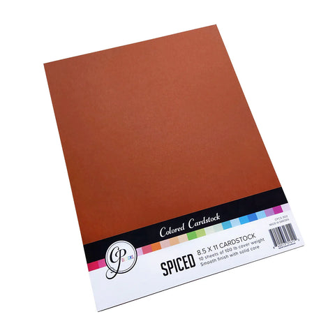Spiced Colored Cardstock