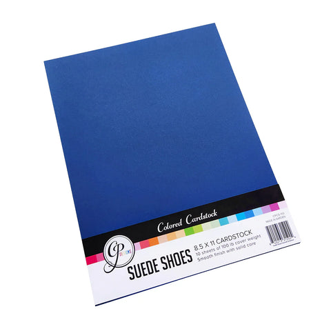 Suede Shoes Colored Cardstock