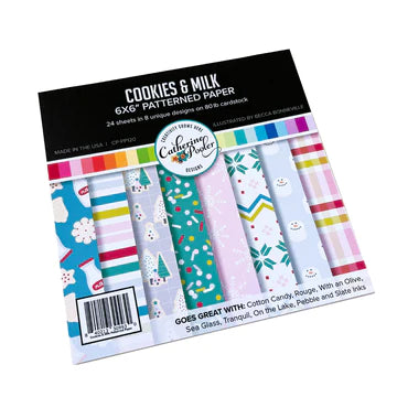 Cookies & Milk Patterned Paper