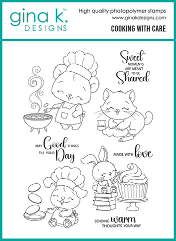 Cooking with Care Stamp Set