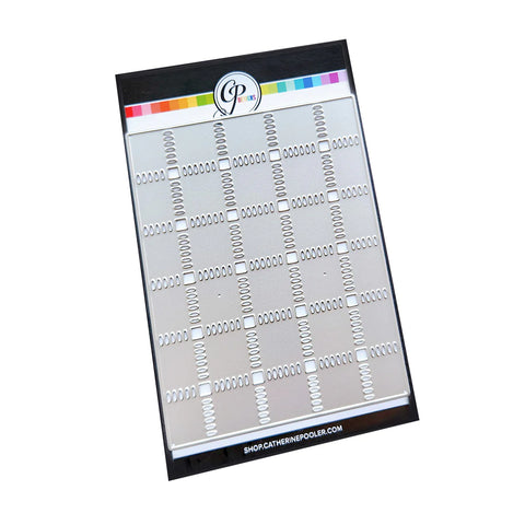 Country Plaid Cover Plate Die