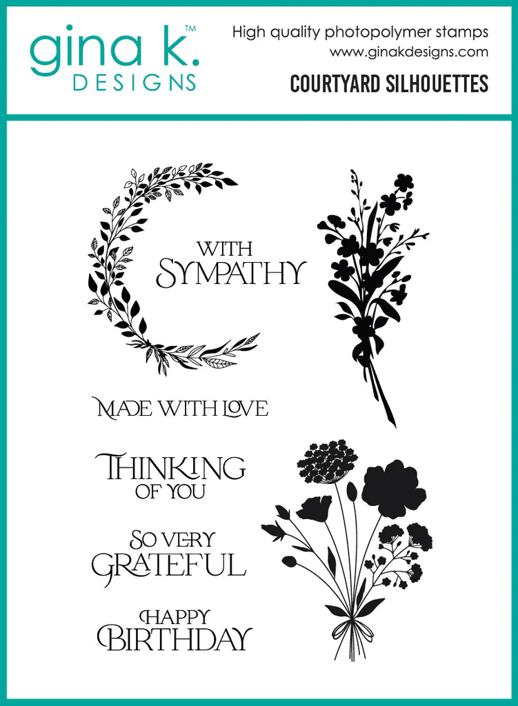 Courtyard Silhouettes Stamp Set