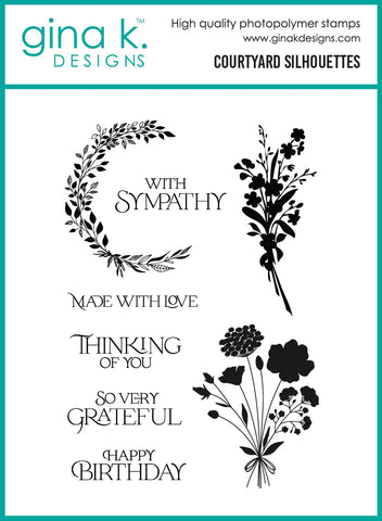 Courtyard Silhouettes Stamp Set