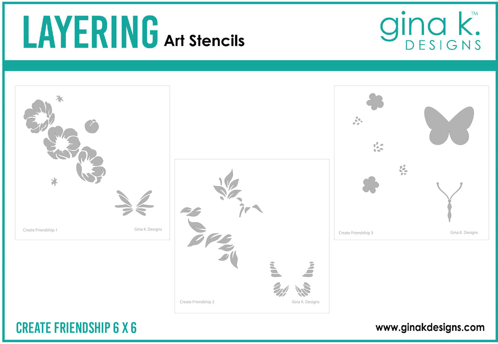 Create Friendship Layering Stencils