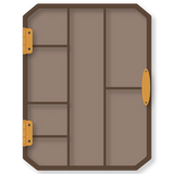 Display Box A2 Cover Plate Honey Cuts